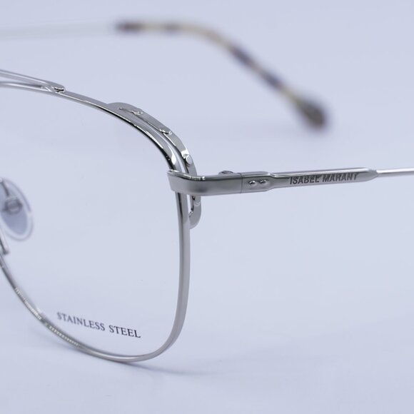 🕶️ New Isabel Marant IM 0057 010 Eyeglasses - Palladium Frame 56mm - Picture 5 of 9